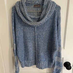 Wooden Ships Paola Buendia Women's Sweater Size S/M Mohair Wool Blend Blue